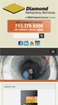 Mobile Screenshot of diamondrefractory.com